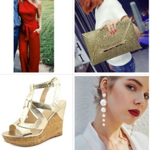 'Best Dressed' Belted One Shoulder Jumpsuit - Picture 4 of 7